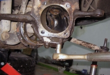 Замена шкворней